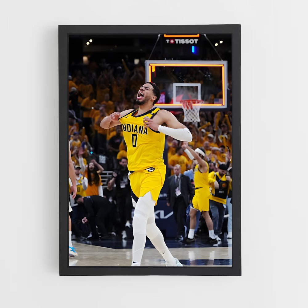 Poster Victoire des Pacers – affiche Basketball (vue 2)